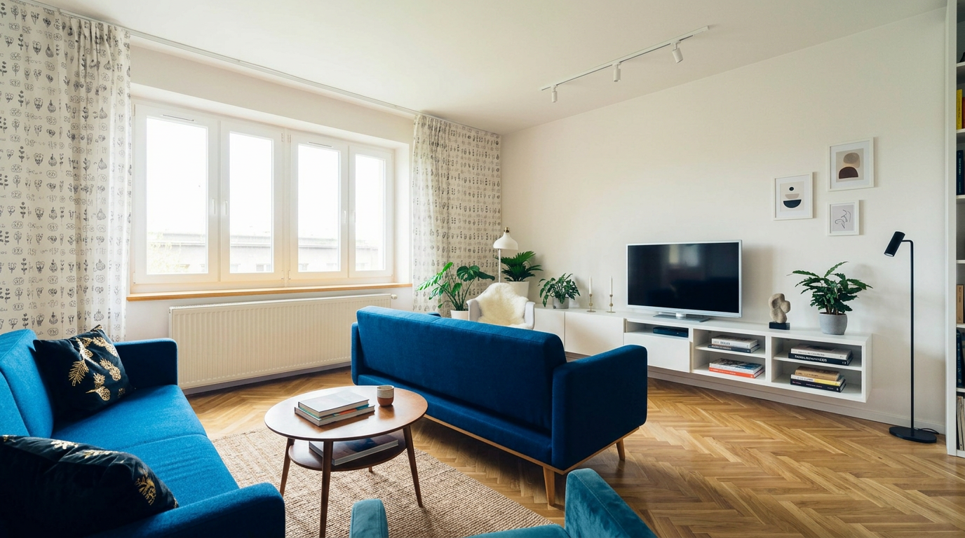 Living Room — Cozy & Functional